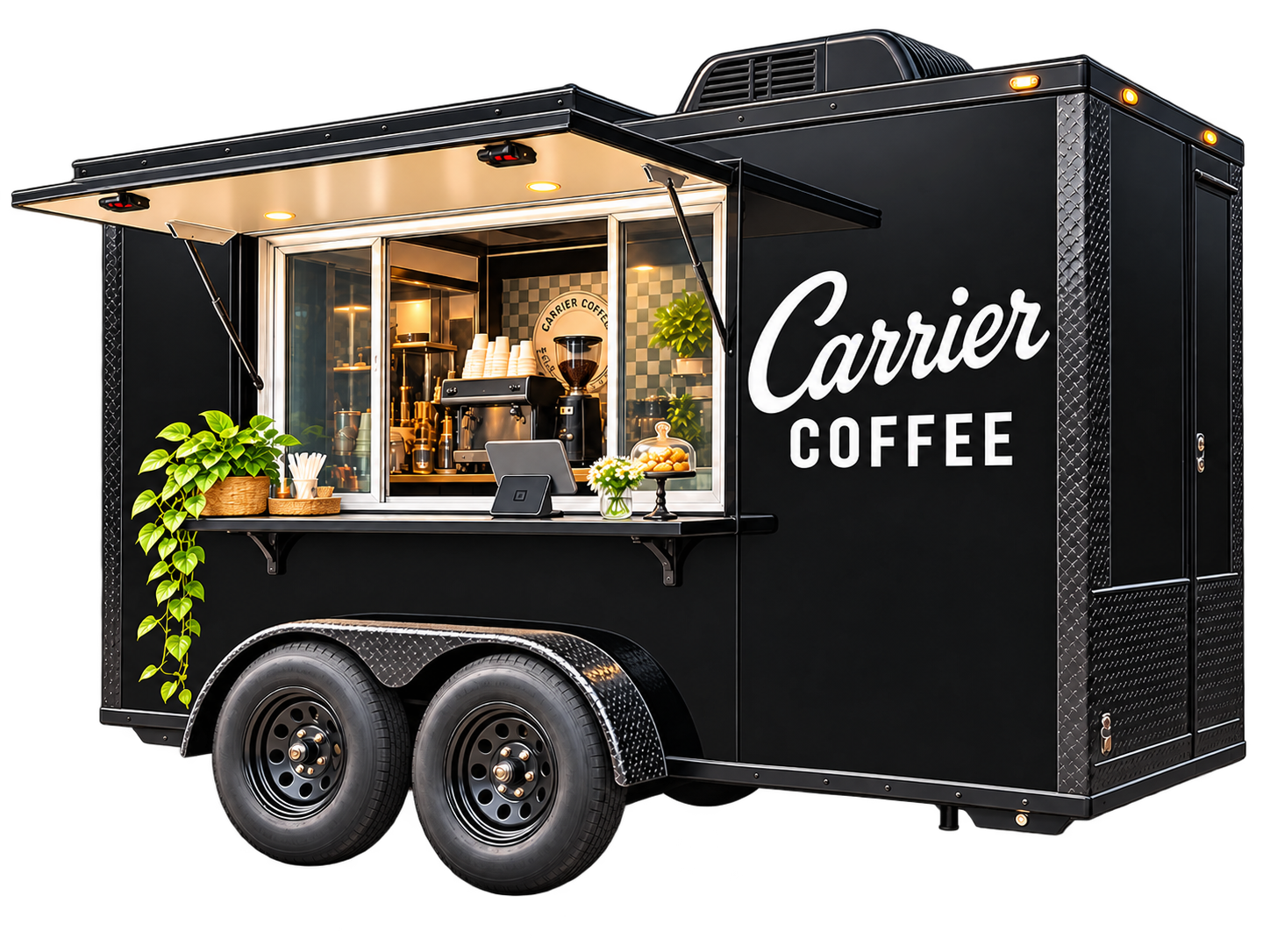 The Carrier Coffee trailer