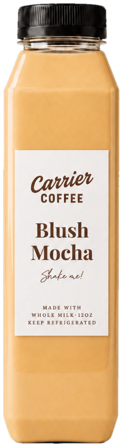 Blush Mocha bottled latte