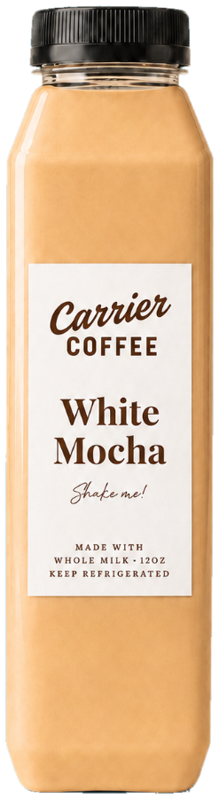White Mocha bottled latte